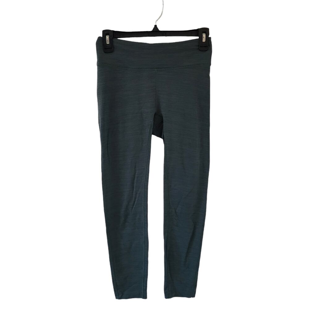 Outdoor Voices Women Leggings Small Dark Green Heathered High Rise Athletic Gym